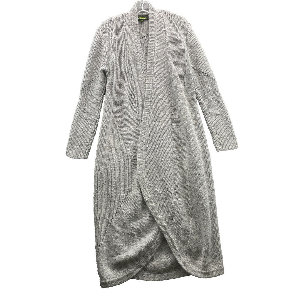 Sam Edelman Alpaca Wool Blend Cardigan Women Small Corpcore Office Boho Cozy 90s